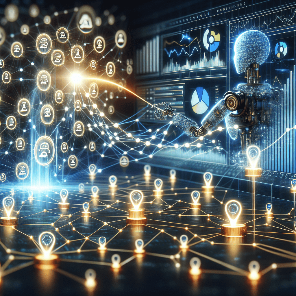 Networking optimization , photo with AI